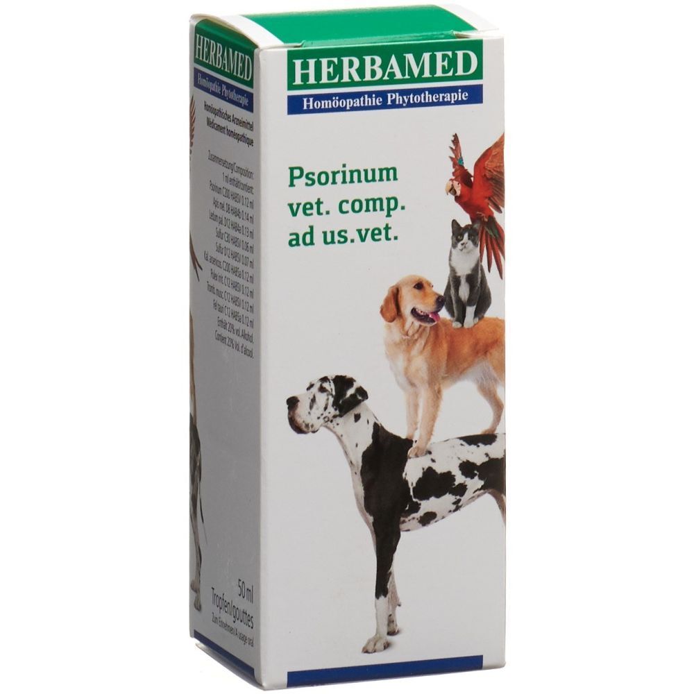 HERBAMED PSORINUM VET. 50 ML