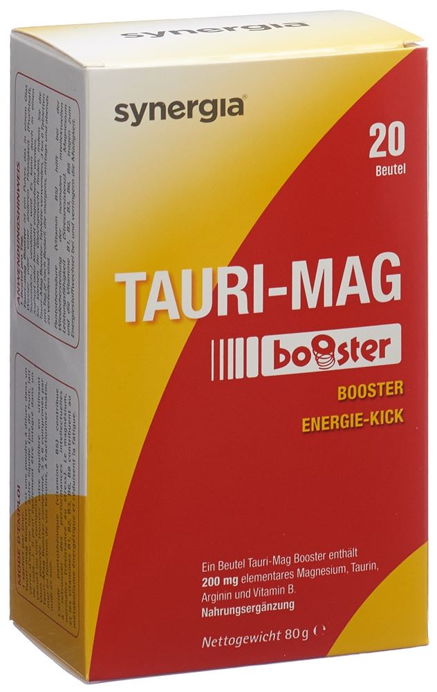 Synergia tauri-mag booster 20 sachets