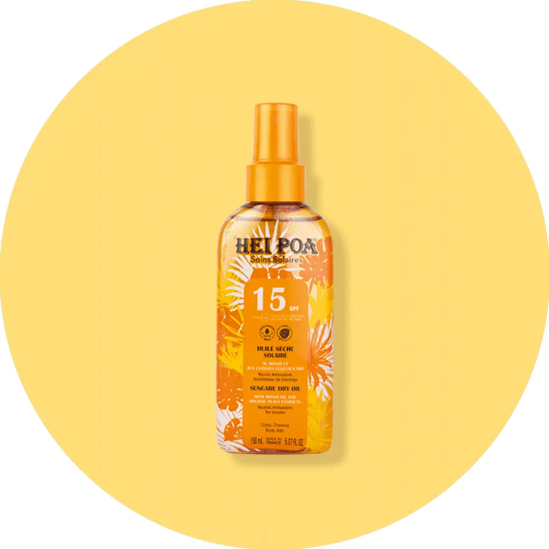 HEI POA HUILE SÈCHE MONOÏ SPF15 150ML