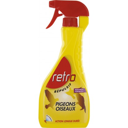 RETRO RÉPULSIF PIGEONS OISEAUX 750ML