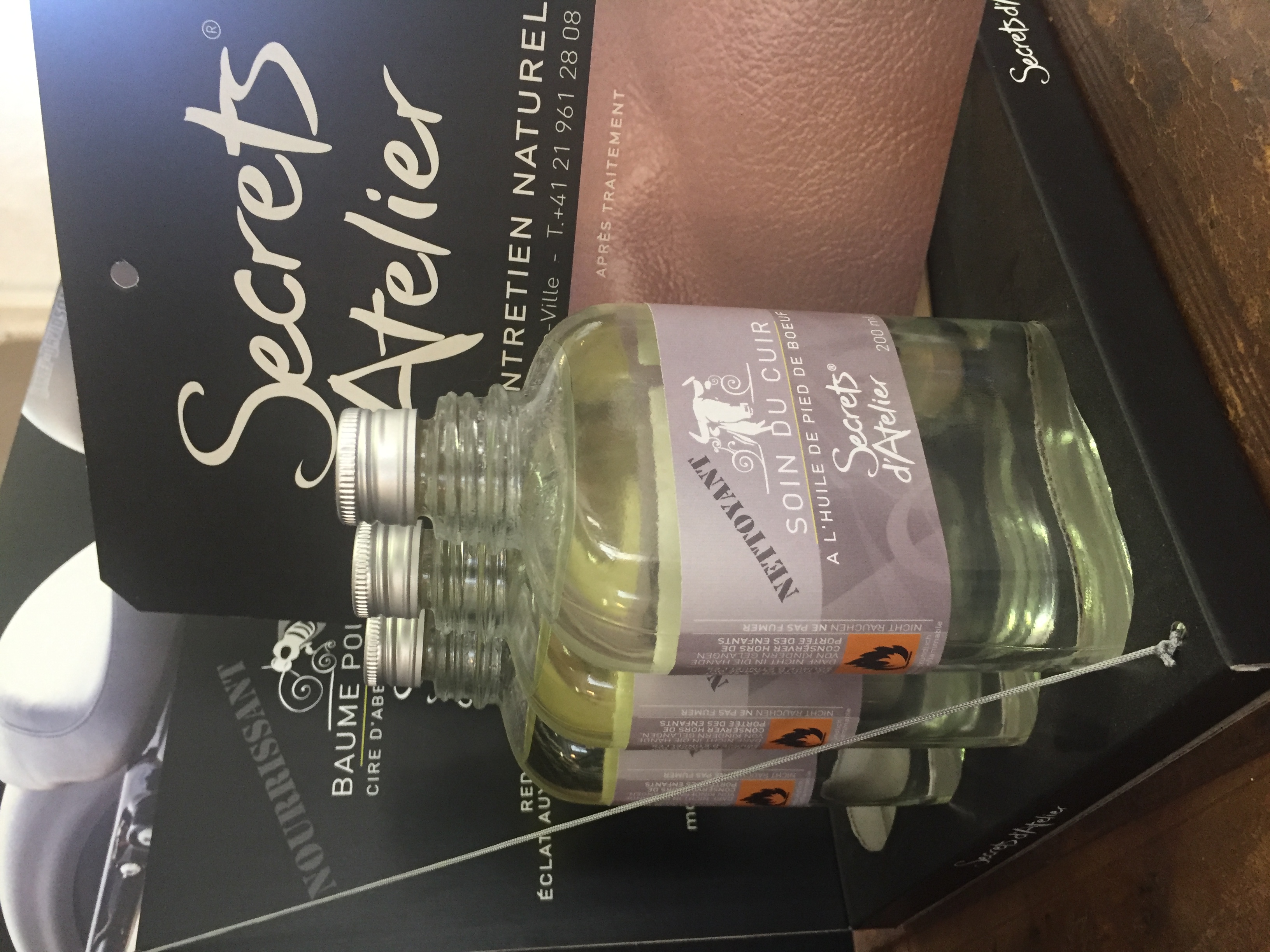 SECRET D'ATELIER SOIN DU CUIR 200ML