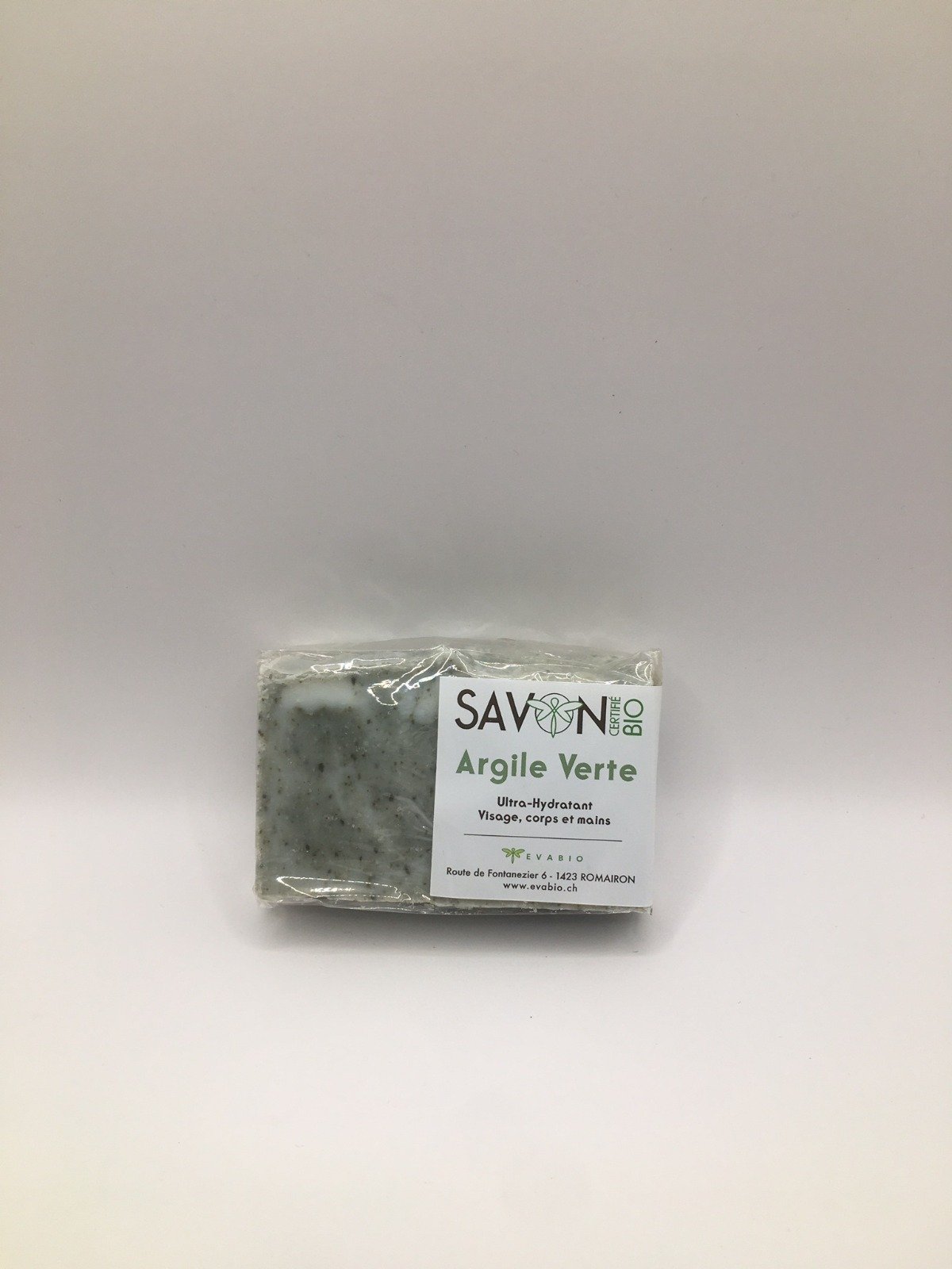Evabio savon argile verte