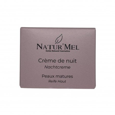 Natur'mel crème nuit peaux matures