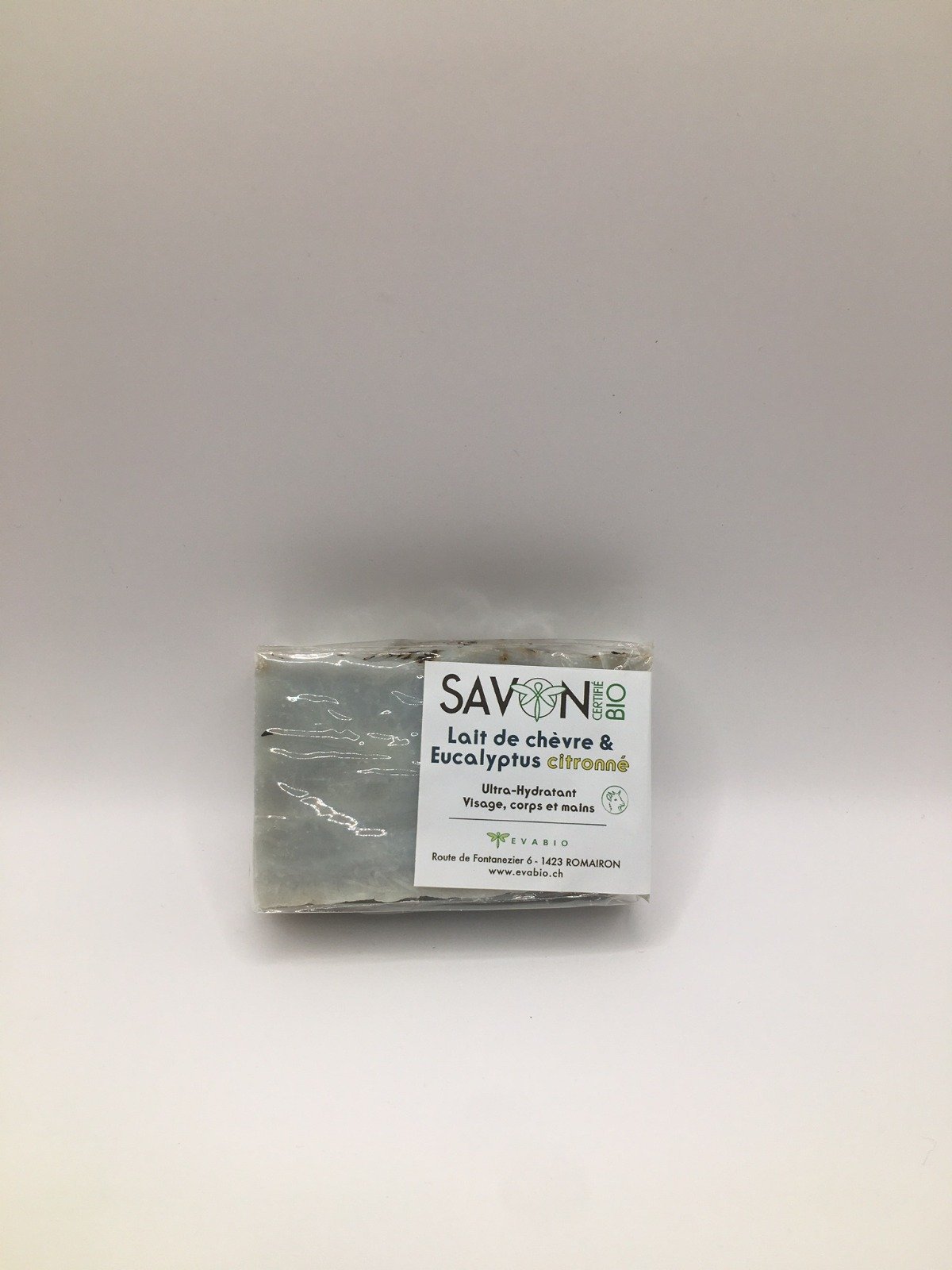 Evabio savon lait chèvre euca citr