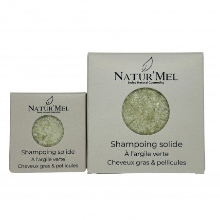 SHAMPOING SOLIDE ARGILE VERTE 90G