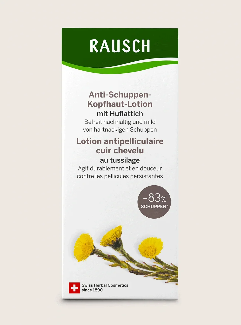 Rausch lotion pellicule tussilage 200ml