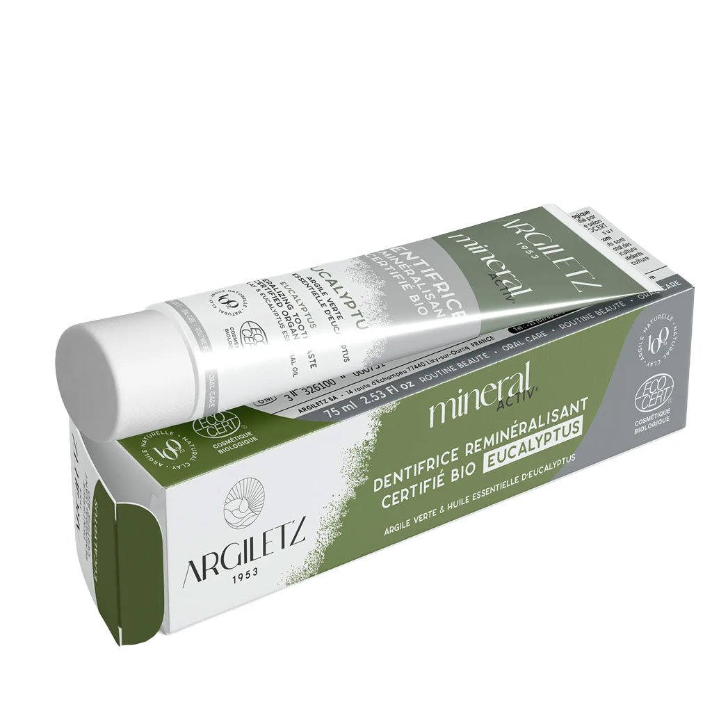 ARGILETZ DENTIFRICE BIO EUCALYPTUS 75 ML