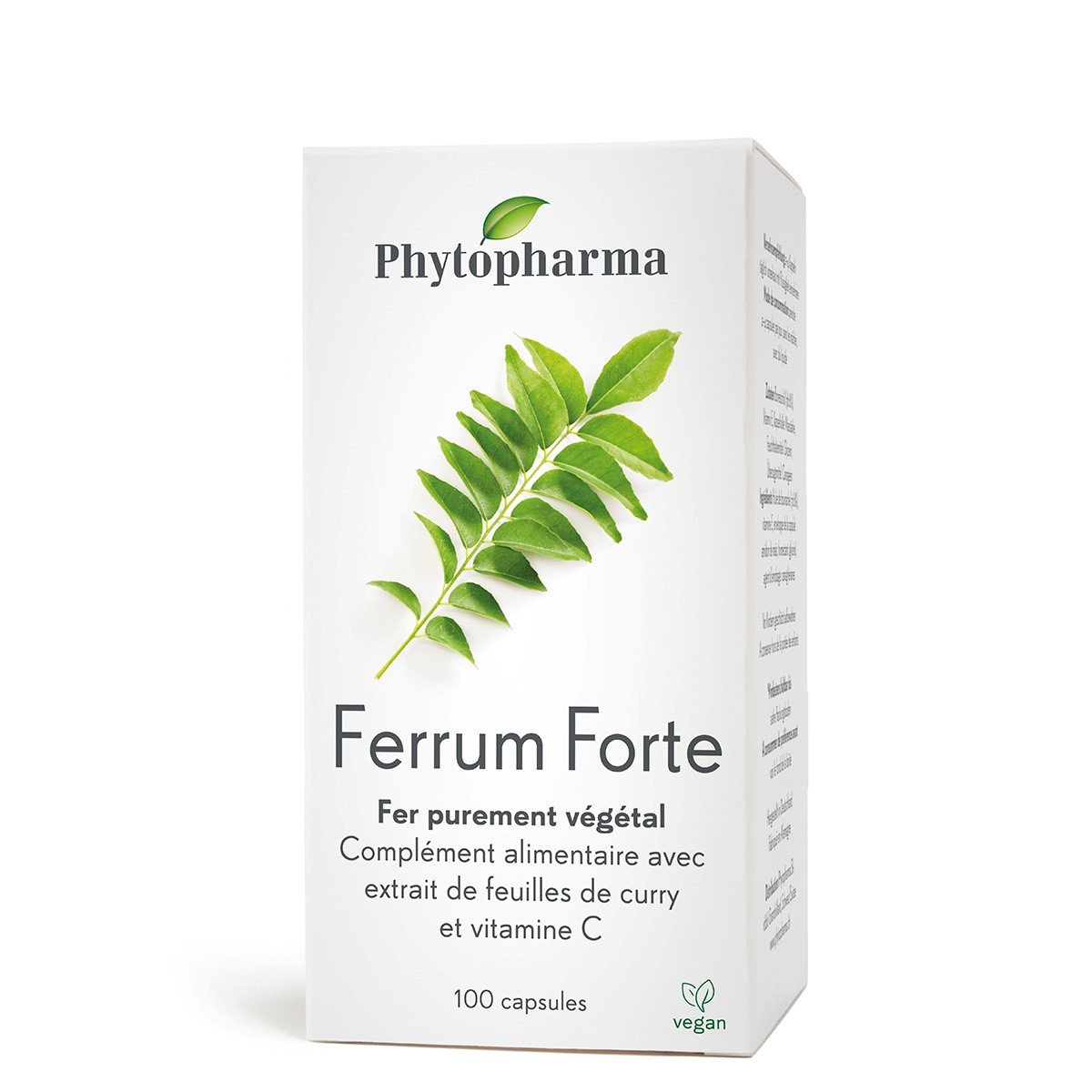 Phytopharma ferrum forte 100 capsules