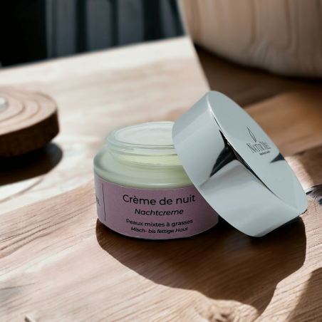 Natur'mel creme nuit mixtes & grasses